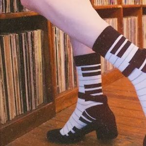 Two left feet novelty socks jam session